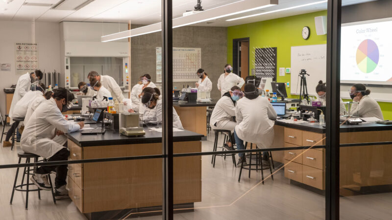 Seattle University - Students in Laboratory