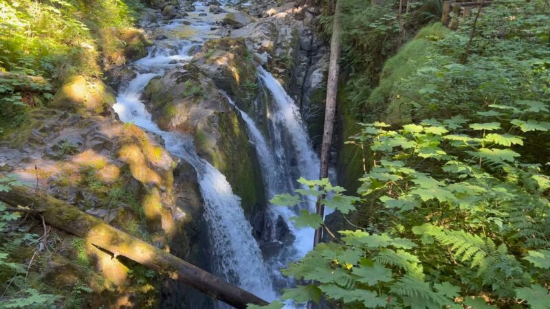 Sol Duc Falls in Olympic National Park